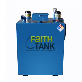 Newberry Double Wall Used Oil Tank - 200 Gallon 1