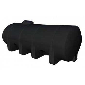 Norwesco Elliptical Leg Tank (Black) - 1635 Gallon 1