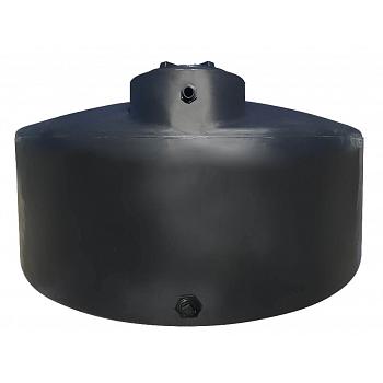 Norwesco Vertical Water Storage Tank (Black) - 1550 Gallon 1