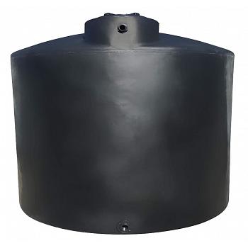 Norwesco Vertical Water Storage Tank (Black) - 2500 Gallon 1