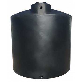 Norwesco Vertical Water Storage Tank (Black) - 5000 Gallon 1