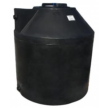 Norwesco Vertical Water Storage Tank (Black) - 305 Gallon 1