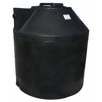 Norwesco Vertical Water Storage Tank (Black) - 305 Gallon 1