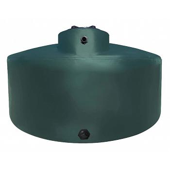 Norwesco Vertical Water Storage Tank (Dark Green) - 1550 Gallon 1