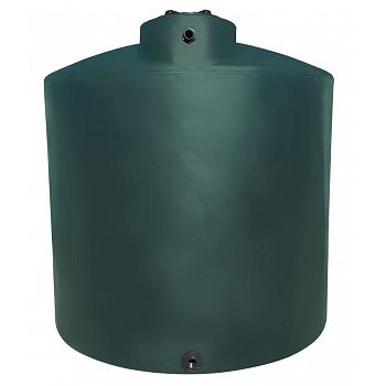 Norwesco Vertical Water Storage Tank (Dark Green) - 5000 Gallon 1