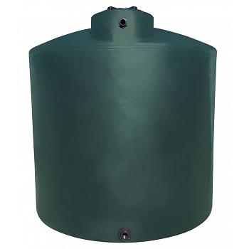 Norwesco Vertical Water Storage Tank (Dark Green) - 10000 Gallon 1