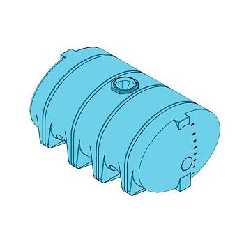 Norwesco Heavy Duty Drainable Leg Tank - 2610 Gallon 1