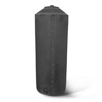 Norwesco Vertical Water Storage Tank (Black) - 100 Gallon 1