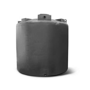 Norwesco Vertical Water Storage Tank (Black) - 2000 Gallon 1
