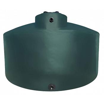 Norwesco Vertical Water Storage Tank (Dark Green) - 3000 Gallon 1