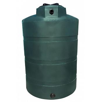 Norwesco Vertical Water Storage Tank (CA Green) - 500 Gallon 1