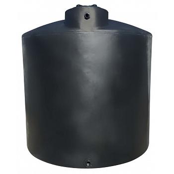 Norwesco Vertical Water Storage Tank (Black) - 10000 Gallon 1