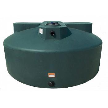 Norwesco Vertical Water Storage Tank (Dark Green) - 600 Gallon 1