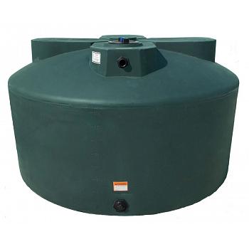 Norwesco Vertical Water Storage Tank (Dark Green) - 1075 Gallon 1