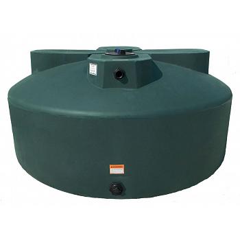 Norwesco Vertical Water Storage Tank (Dark Green) - 1525 Gallon 1
