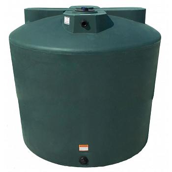 Norwesco Vertical Water Storage Tank (Dark Green) - 2550 Gallon 1