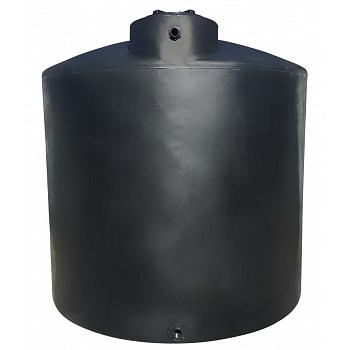 Norwesco Vertical Water Storage Tank (Black) - 6500 Gallon 1
