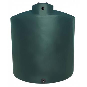Norwesco Vertical Water Storage Tank (Dark Green) - 6500 Gallon 1