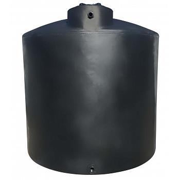 Norwesco Vertical Water Storage Tank (Black) - 11000 Gallon 1