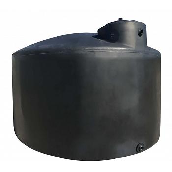 Norwesco Vertical Water Storage Tank (Black) - 1000 Gallon 1