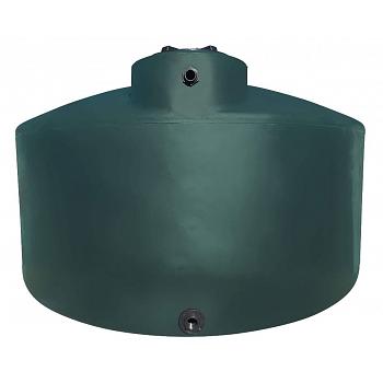 Norwesco Vertical Water Storage Tank (Dark Green) - 2500 Gallon 1