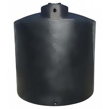 Norwesco Vertical Water Storage Tank (Black) - 2100 Gallon 1