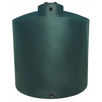 Norwesco Vertical Water Storage Tank (Dark Green) - 2100 Gallon 1