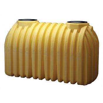 Norwesco Ribbed Double Compartment Septic Tank  - 1250 Gallon 1