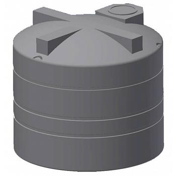 Norwesco Vertical Water Storage Tank (Dark Green) - 2450 Gallon 1