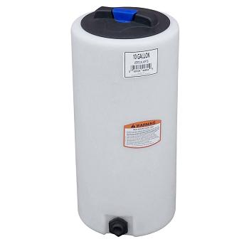 Norwesco Vertical Chemical Storage Tank - 10 Gallon 1