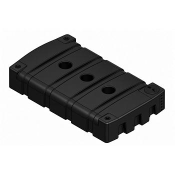 Norwesco Low Profile Holding Tank (Black) - 300 Gallon  1