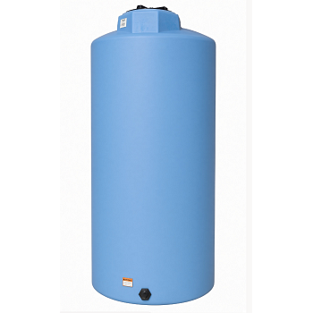 Norwesco Vertical Heavy Duty Chemical Storage Tank - 1050 Gallon 1