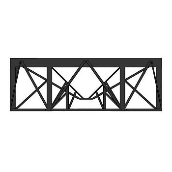 Norwesco Cone Bottom Tank Stand (For 7500, 10000 Gallon) - 30 Degree Slope 1