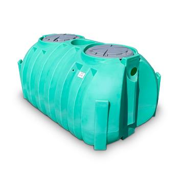 Norwesco Low Profile Double Compartment Septic Tank  - 750 Gallon 1