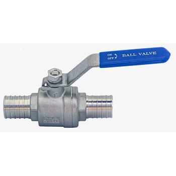 3/4\" Stainless Steel PEX Ball Valve 1