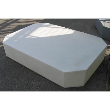 PolyJohn 154 Gallon Portable Holding Tank (Natural) 1