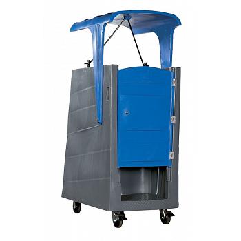 PolyJohn Polylift With Roof Portable Restroom 1