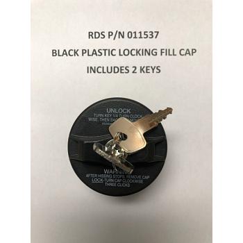 Black Plastic Fill Cap Locking (NAPA) 1