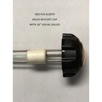 Kelch Cap With Visual Gauge - 16\" Threaded 1