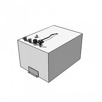 RDS Rectangular Below Deck Marine Fuel Tank - 26 Gallon 1