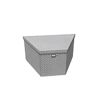 RDS Trailer Tongue Aluminum Toolbox - 71128 1