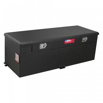 RDS 91 Gallon Diesel Auxiliary Tank & Toolbox Combo (Black) 1