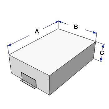 RDS Custom Below Deck Rectangular Fuel Tank (Remote Fill)  1