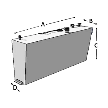 RDS Custom Below Deck Saddle Bottom Fuel Tank (Remote Fill)  1
