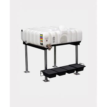 Rhino 45 Gallon Horizontal Gravity Feed Tank System 1