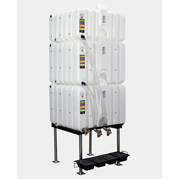 Rhino 80/120/120 Gallon Gravity Feed Tank System 1