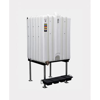 Rhino 225 Gallon Gravity Feed Tank System 1