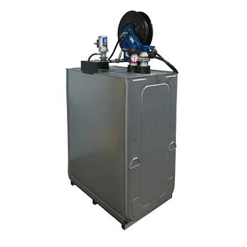 Roth Double Wall Oil Tank / Graco 3:1 Pump Package / Non-Preset Meter - 275 Gallon 1