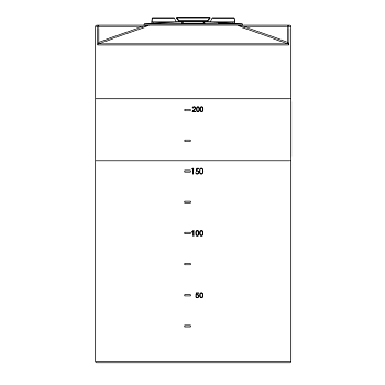 Snyder Vertical Chemical Storage Tank - 250 Gallon 1