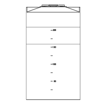 Snyder Vertical Chemical Storage Tank - 250 Gallon 1
